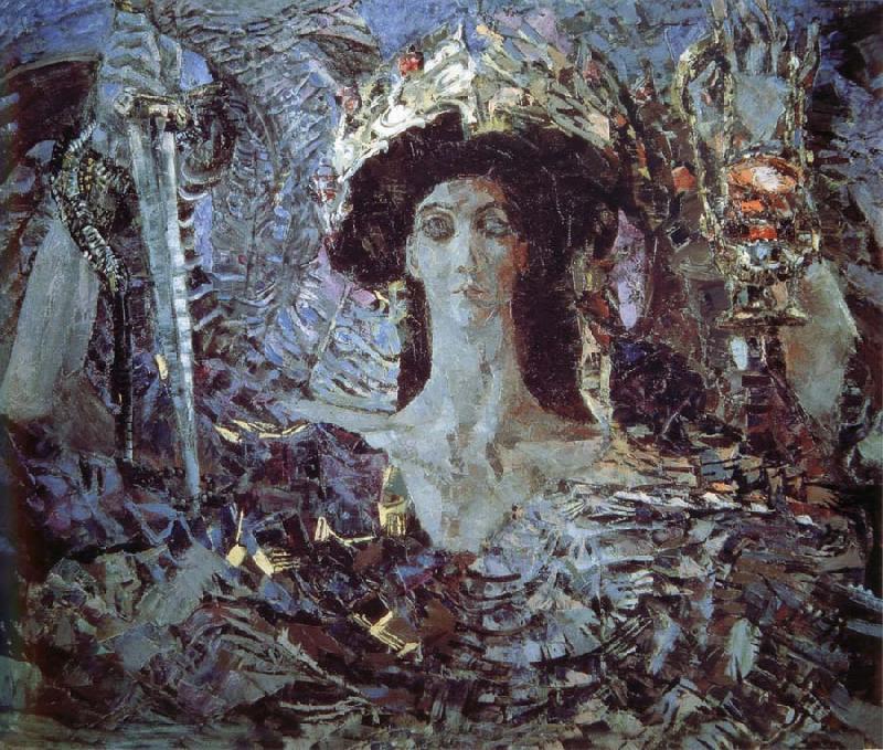 Mikhail Vrubel The angel having six wing oil painting image
